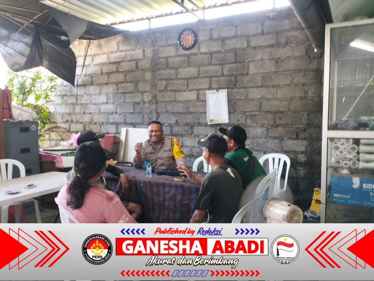 Polri Turun Langsung Kawal Pengelolaan Sampah, TPS3R Sadu Jadi Percontohan Lingkungan Bersih di Sumerta Kaja