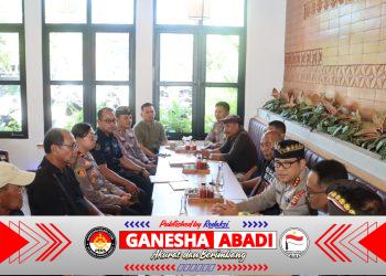 Polresta Denpasar Perkuat Kemitraan Strategis, “Ngopi Kamtibmas” Jadi Motor Penguatan Keamanan Berbasis Komunitas di Badung