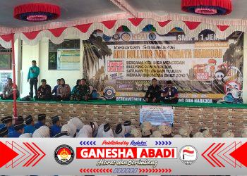 Danramil Jenar Hadiri Sosialisasi Anti Bullying dan Narkoba oleh BNN di SMKN I Jenar