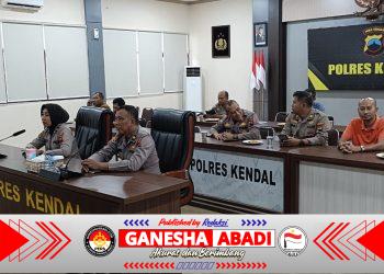 Antisipasi Kemarau Ekstrem, Polres Kendal Ikuti Arahan Wakapolri Soal Karhutla