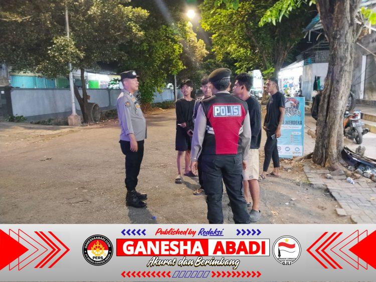 Polsek Kawasan Pelabuhan Benoa Perketat Pengawasan Malam, Patroli Yustisi Tekan Kriminalitas di Kawasan Strategis