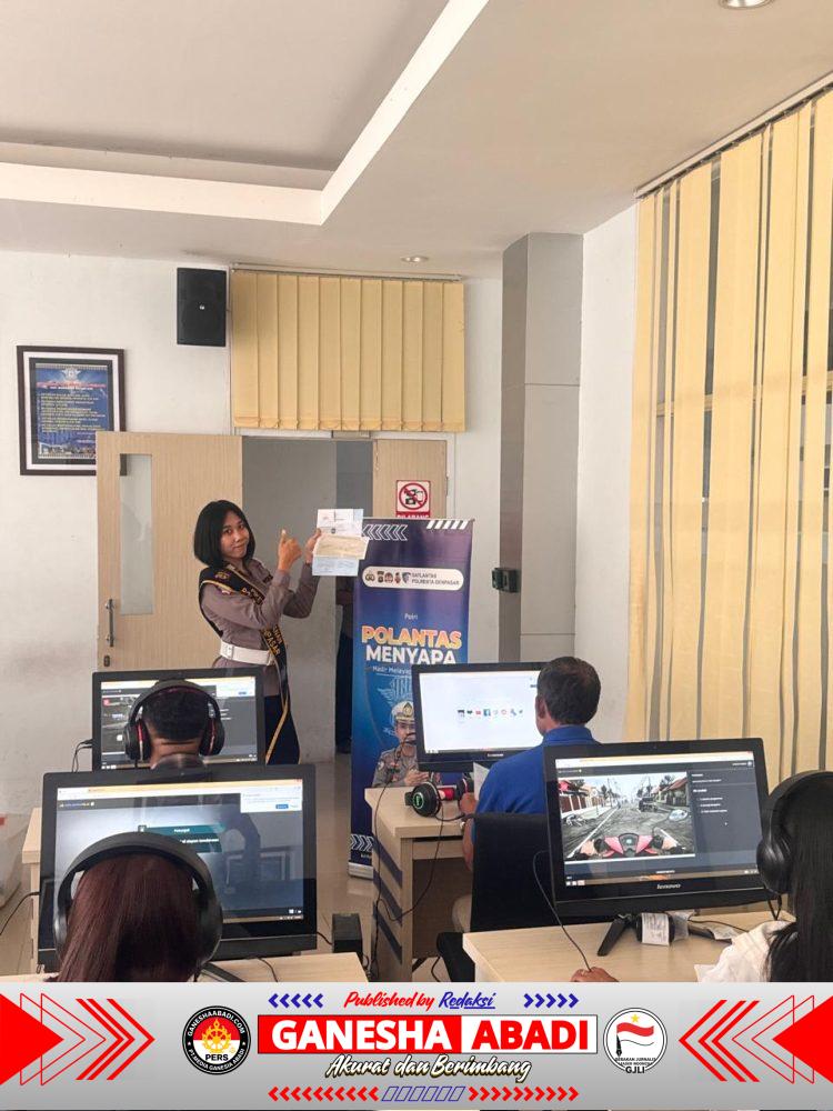 Pelayanan Humanis Satpas SIM Polresta Denpasar Tingkatkan Kesadaran Berlalu Lintas Masyarakat