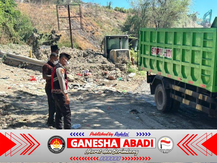 Pengamanan Ketat di TPA Suwung, Polresta Denpasar Pastikan Aktivitas Berjalan Aman dan Terkendali