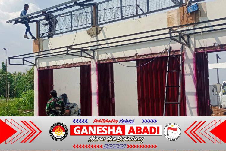 Babinsa Koramil Nguntoronadi Kawal Pembangunan KDKMP Desa Gebang