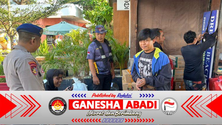 Patroli Satpolairud Polresta Denpasar di Pantai Kuta, Wisatawan Diimbau Utamakan Keselamatan