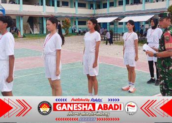 Personel Kodim 1710/Mimika Berpartisipasi Aktif dalam Seleksi Paskibraka 2026