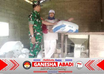 Pastikan Stok Beras Aman dan Ketahanan Pangan Terjaga, Ini Yang Dilakukan Babinsa Koramil 04/Nguntoronadi