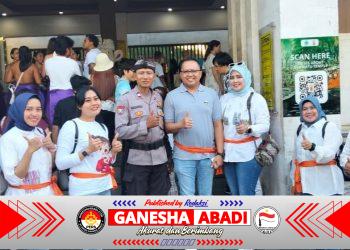 POLISI PERKETAT PENGAWASAN DI KAWASAN Uluwatu, WISATAWAN DIIMBAU TINGKATKAN KEWASPADAAN