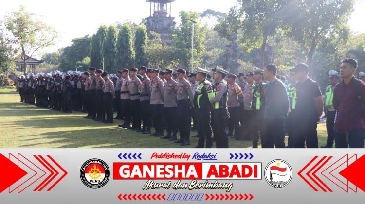“Bali Darurat Sampah” Menggema di Jantung Denpasar: Aksi Mahasiswa Dikawal Ketat, Aparat Tegaskan Pendekatan Humanis