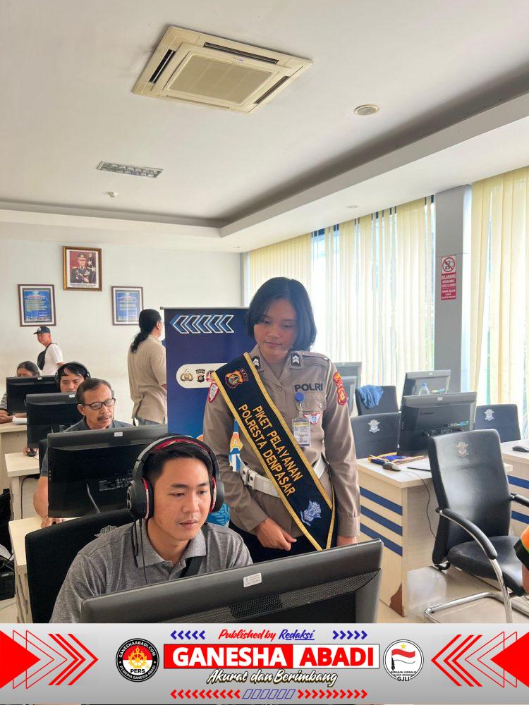 Pelayanan SIM Polresta Denpasar Bertransformasi: Cepat, Transparan, dan Humanis, Standar Baru Layanan Publik Modern