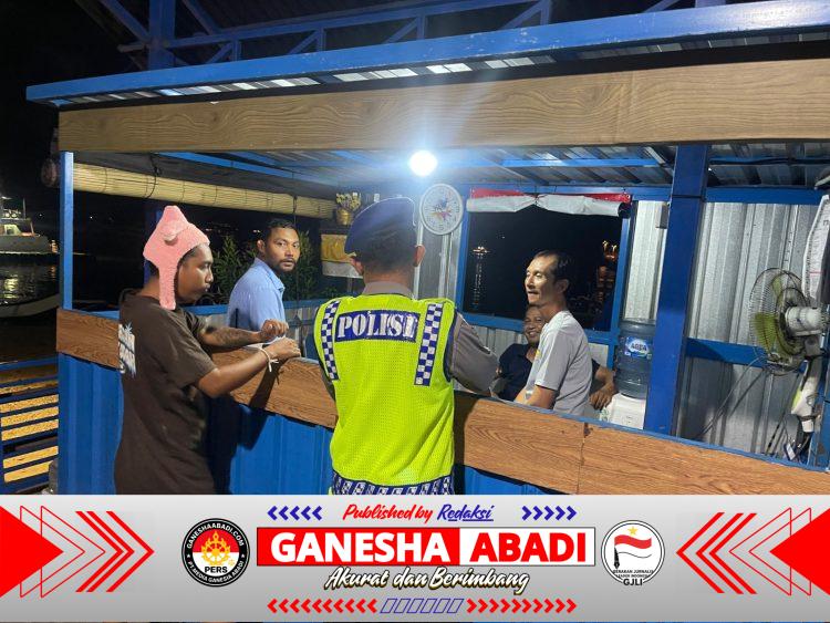 Polisi Perketat Pengamanan Pesisir Kedonganan, Patroli Malam Diperkuat Demi Keselamatan Wisatawan