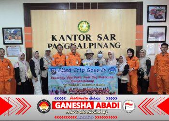 Belajar Jadi Berani Sejak Dini, Siswa TKN 1 Simpang Rimba “Sekolah” di Basarnas