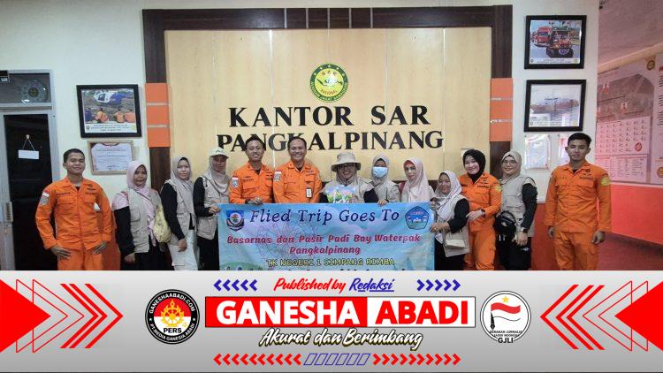 Belajar Jadi Berani Sejak Dini, Siswa TKN 1 Simpang Rimba “Sekolah” di Basarnas