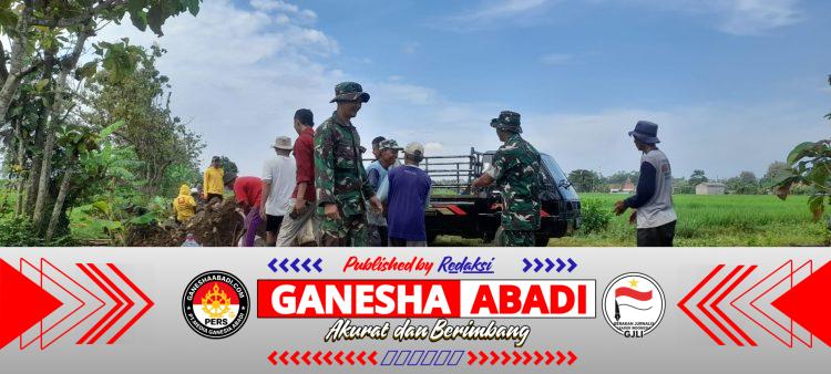 Terik Matahari Tak Padamkan Semangat Bekerja