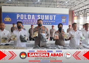 Satres Narkoba Deliserdang Gagalkan Peredaran Narkoba Jaringan Malaysia