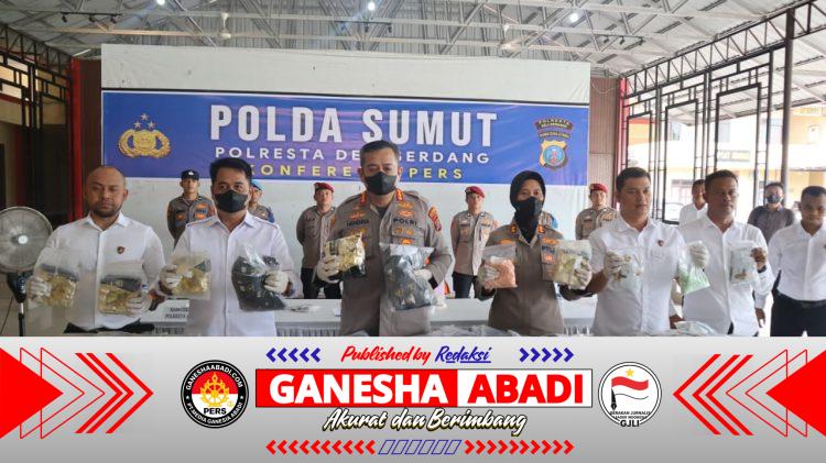 Satres Narkoba Deliserdang Gagalkan Peredaran Narkoba Jaringan Malaysia