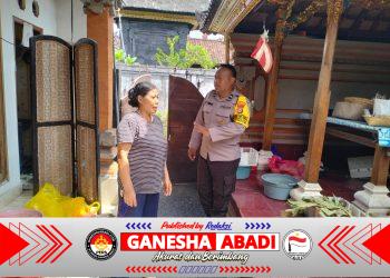 Bhabinkamtibmas Sumerta Kaja Intensifkan DDS, Perkuat Sinergi Warga Jaga Kamtibmas