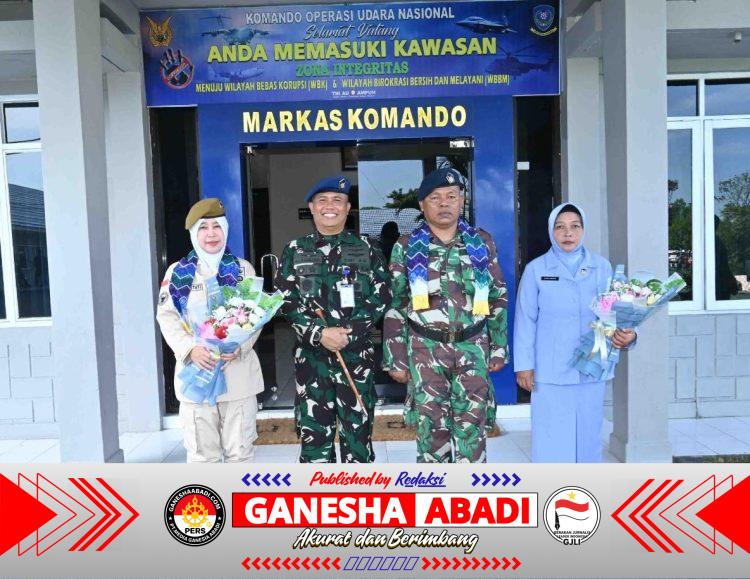 Mengakhiri Tugas dengan Kehormatan, Komandan Lanud Sjamsudin Noor Lepas Personel Terbaiknya