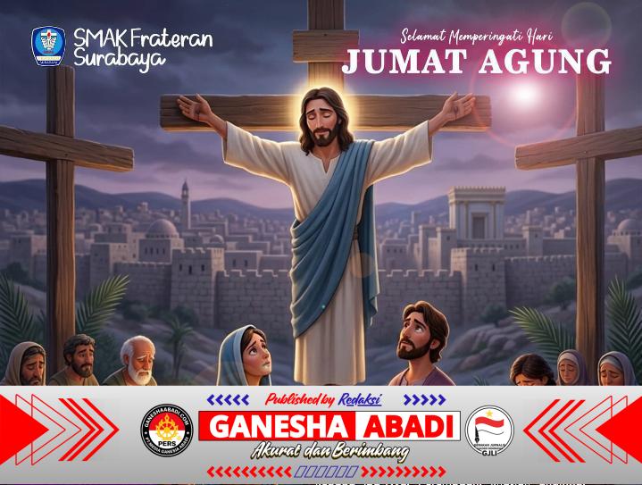 SMAK Frateran Surabaya Peringati Jumat Agung, Kepala Sekolah Ajak Teladani Kasih dan Pengorbanan Yesus Kristus