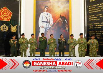 Pererat Kemitraan Strategis, Panglima TNI Terima Courtesy Call Panglima Angkatan Tentera Malaysia