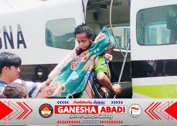 Anak 6 Tahun Korban Aksi Kebrutalan OPM di Kabupaten Puncak Dievakuasi Petugas dan Medis