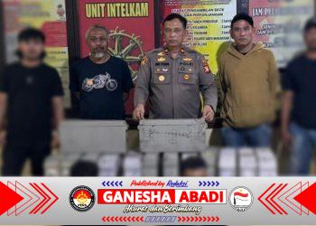 Polisi Manggala Tangkap Dua Pelaku Pencurian Baterai Tower