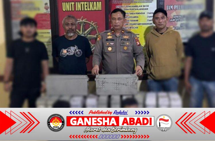 Polisi Manggala Tangkap Dua Pelaku Pencurian Baterai Tower