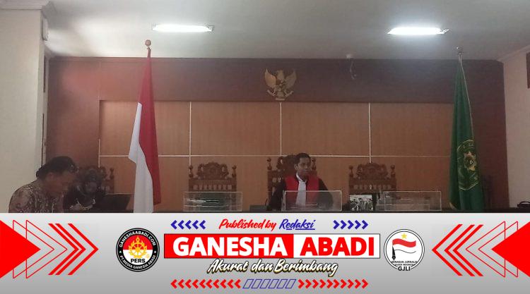 Kasat Reskrim polres Pasuruan kota,d gugat prapradilan kasus togel,sidang jalan tanpa kehadiran polisi