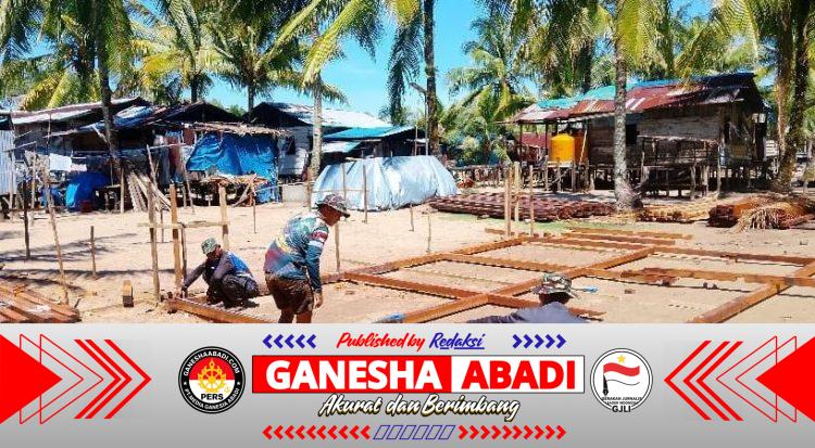 Masuk Hari Kedua TMMD Ke-128, Personel Satgas Kejar Progres Sasaran Fisik