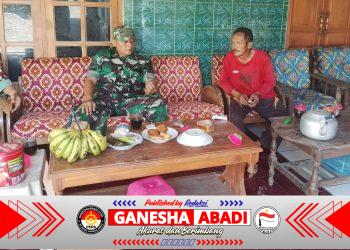Humanis!! Babinsa Koramil Jatiroto Perkuat Kedekatan TNI dan Warga Wonogiri