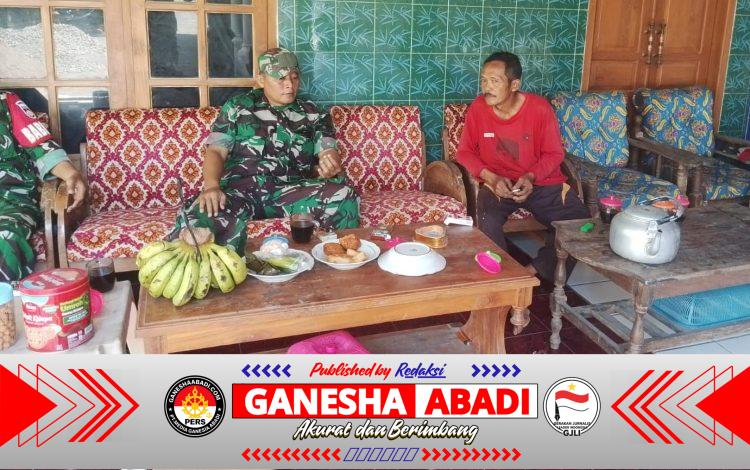 Humanis!! Babinsa Koramil Jatiroto Perkuat Kedekatan TNI dan Warga Wonogiri