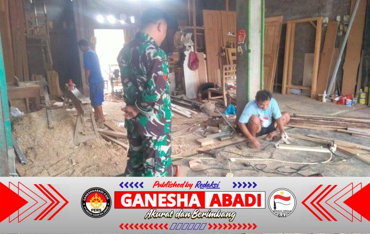 Babinsa Sambi Turun Langsung ke Warga, Pererat Silaturahmi dan Dukung Usaha Lokal di Babadan