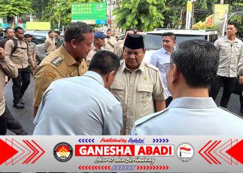 Presiden Republik Indonesia Prabowo Subianto Kunjungi Korban Tragedi Tabrakan Kereta di RSUD Chasbullah Abdul Majid (CAM) Kota Bekasi
