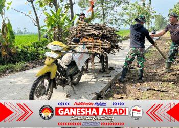 Ketulusan Anggota Satgas TMMD Membantu Warga Dengan Tulus Ikhlas