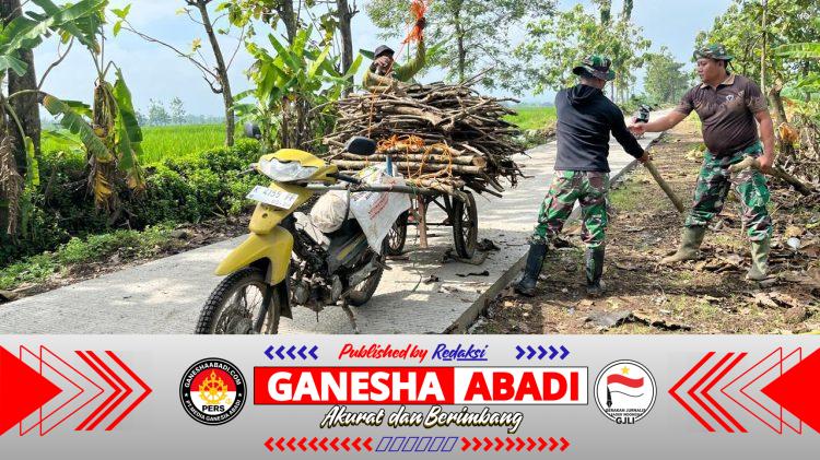 Ketulusan Anggota Satgas TMMD Membantu Warga Dengan Tulus Ikhlas