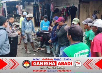 Polisi Turun ke Proyek Kost! Patroli Humanis Polsek Denpasar Barat Bongkar Potensi Gangguan Kamtibmas Sejak Dini