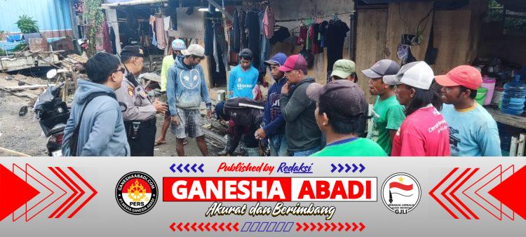 Polisi Turun ke Proyek Kost! Patroli Humanis Polsek Denpasar Barat Bongkar Potensi Gangguan Kamtibmas Sejak Dini