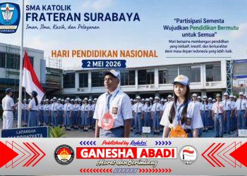 Momentum Hardiknas 2026, SMAK Frateran Surabaya Dorong Merdeka Belajar untuk Indonesia Maju