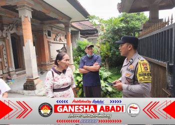 Bhabinkamtibmas Turun Langsung ke Banjar Tegeh Sari, Perkuat Kamtibmas dan Edukasi Pengelolaan Sampah Berbasis Masyarakat