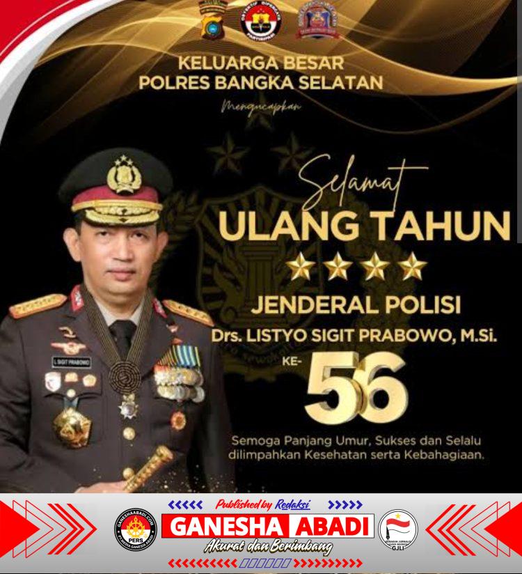 LIPK Ucapkan Selamat Ulang Tahun Kapolri Listyo Sigit Prabowo, Harapkan Pengabdian Semakin Kokoh untuk Negeri