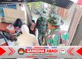 Aksi Cepat Tim Kesehatan Klinik Pratama Kartika 25 Sragen Tangani Peserta Ketarunaan TMMD Reguler ke-128
