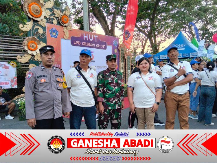 Ribuan Warga Padati HUT ke-35 LPD Desa Adat Kesiman, Sinergi TNI-Polri dan Pecalang Jaga Kondusivitas