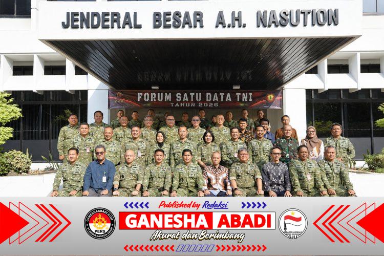 Pusinfolahta TNI Laksanakan Forum Satu Data TNI
