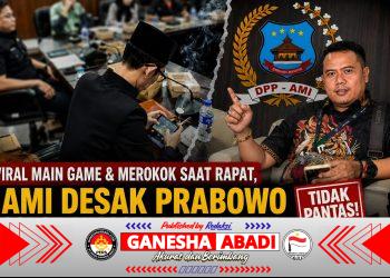 AMI Desak Prabowo Copot Oknum Anggota DPRD Jember yang Viral Main Game dan Merokok Saat Rapat