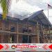 Satgas TMMD Ke-128 Kodim 1710/Mimika: Pemasangan Atap Rampung, Progres Pembangunan 5 Rumah Capai 90 Persen