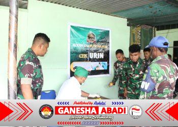 Kodim 1714/Puncak Jaya Gelar P4GN dan Tes Urin Personel Semester I TA 2026