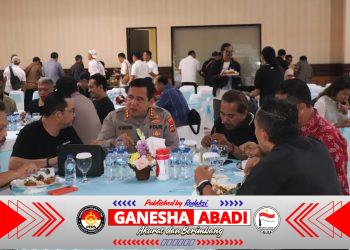 Kapolresta Denpasar Silaturahmi dengan Awak Media, Sinergitas Demi Informasi Transparan dan Kondusifitas Kota