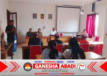 Bhabinkamtibmas Jimbaran Hadiri Sosialisasi Pengelolaan Sampah Rumah Tangga