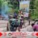Manfaatkan Lahan Tidur, Satgas TMMD Ke-128 Kodim 1710/Mimika Tanam Jagung Bersama Warga
