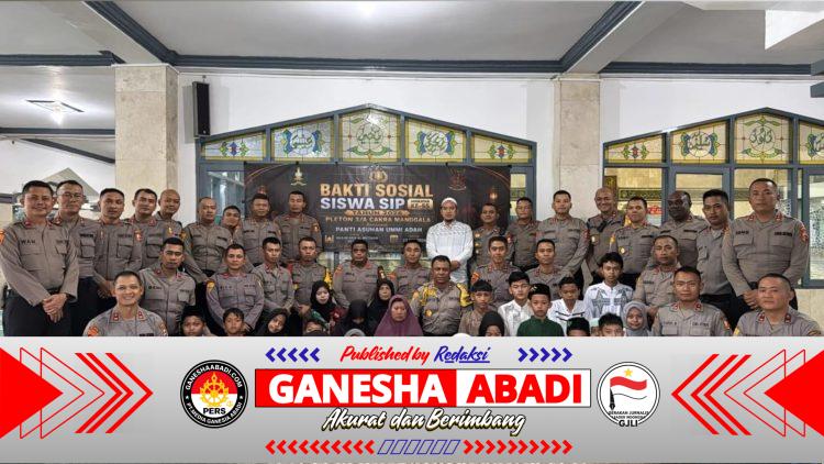 Siswa SIP Angkatan 55 Tebar Kepedulian, Santuni Anak Yatim dan Bangun Karakter Generasi Berakhlak Mulia
